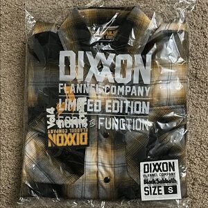 DIXXON Black and Yellow Casual Button Down Shirt - Black Sabbath